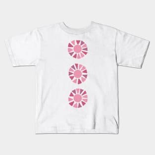 Pink modern sunshine | Cabin Crew Series Kids T-Shirt